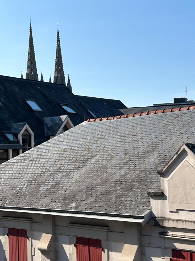 Appartement Confortable De 80M2 Centre Ville De Quimper & Parking Prive Екстер'єр фото