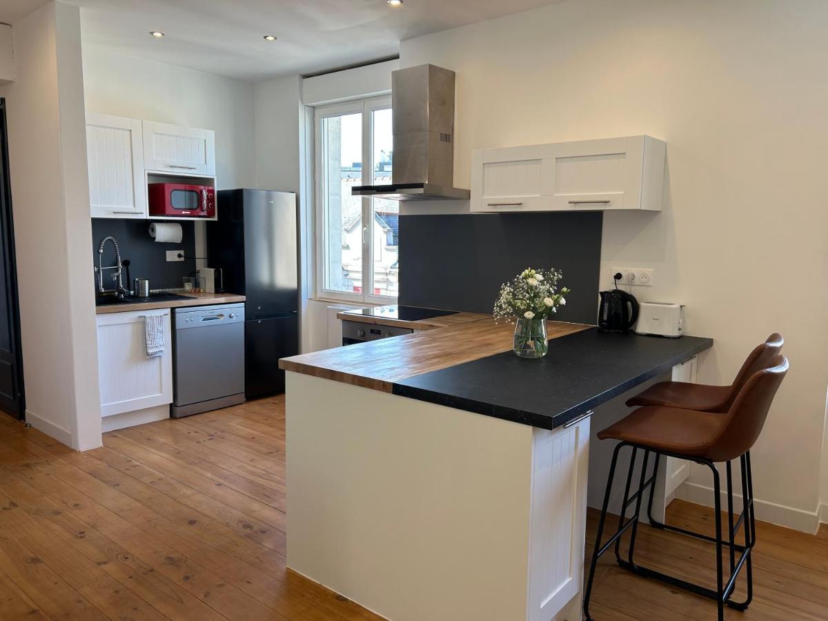 Appartement Confortable De 80M2 Centre Ville De Quimper & Parking Prive Екстер'єр фото